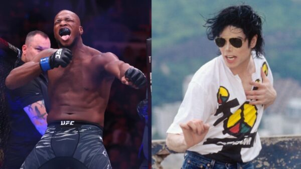 Michael Venom Page walks out to Michael Jackson's famous song