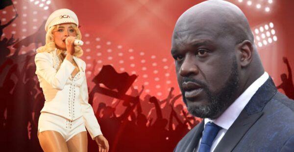 Sabrina Carpenter and Shaquille O'Neal