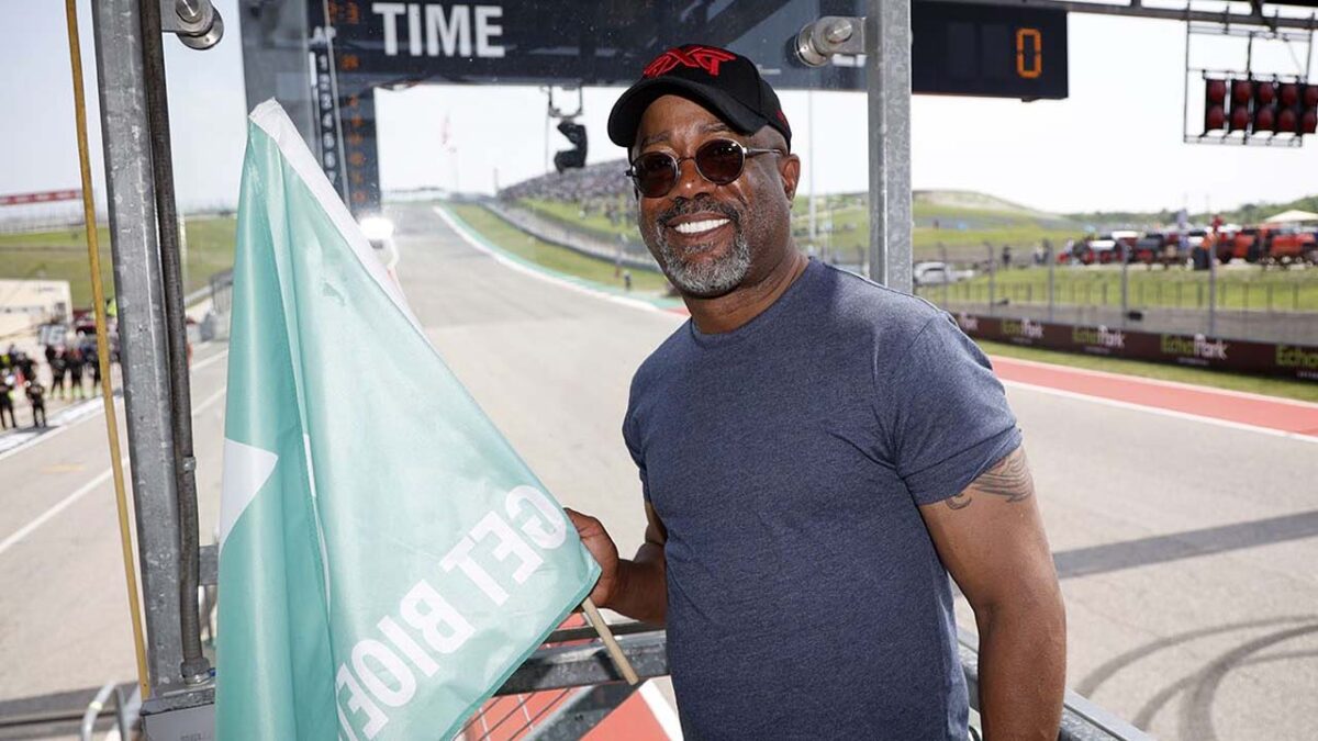 Darius Rucker (via NASCAR)