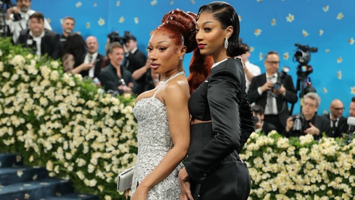 Angel Reese Dazzles Vogue Australia Cover in Her Signature Reebok AR1 Shoes 1 Megan Thee Stallion and Angel Reese