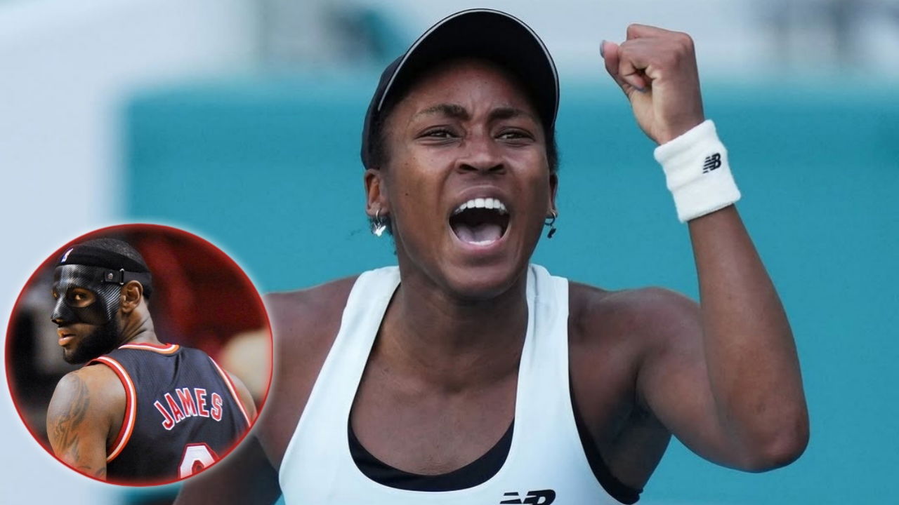 Coco Gauff Compares Her Lucky Hat to LeBron James’ Mask After Reaching Miami Final: “Don’t Like It At All”