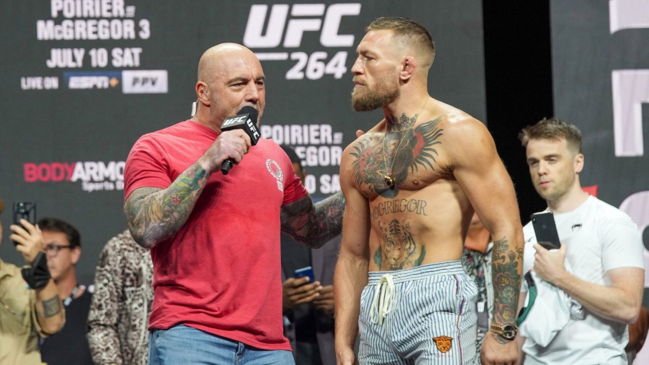 Conor McGregor and Joe Rogan