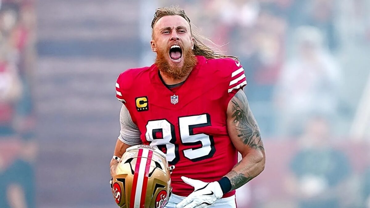 Travis Kelce Links Up With George Kittle, Robert Tonyan at the Golf Course Ahead of NFL Draft