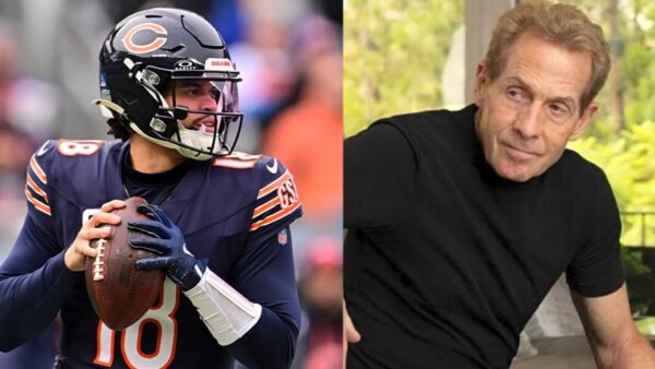 Skip Bayless Hits Back at Caleb Williams Following Social Media Tussle Amid 'Iceman' Trademark Criticism