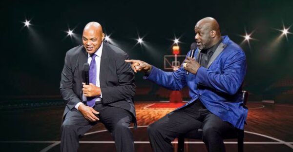 Charles Barkley and Shaquille O'Neal