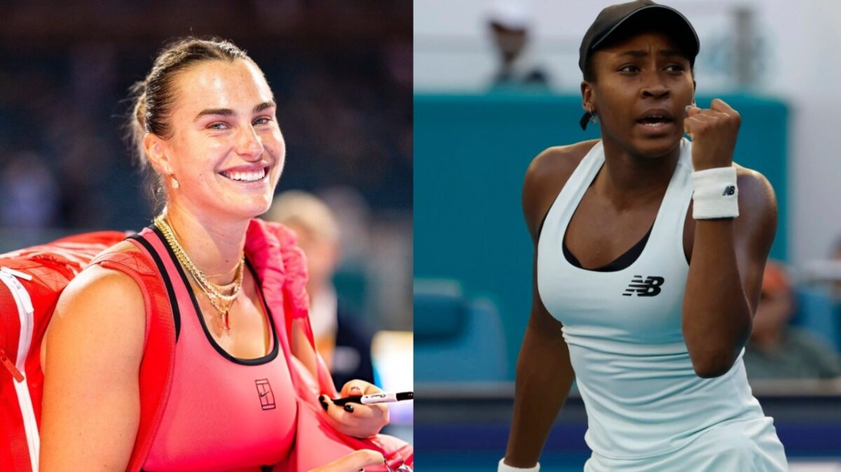 Coco Gauff Mentions the Olympian Who Inspired Her During Miami Open Run 1 Aryna Sabalenka, Coco Gauff