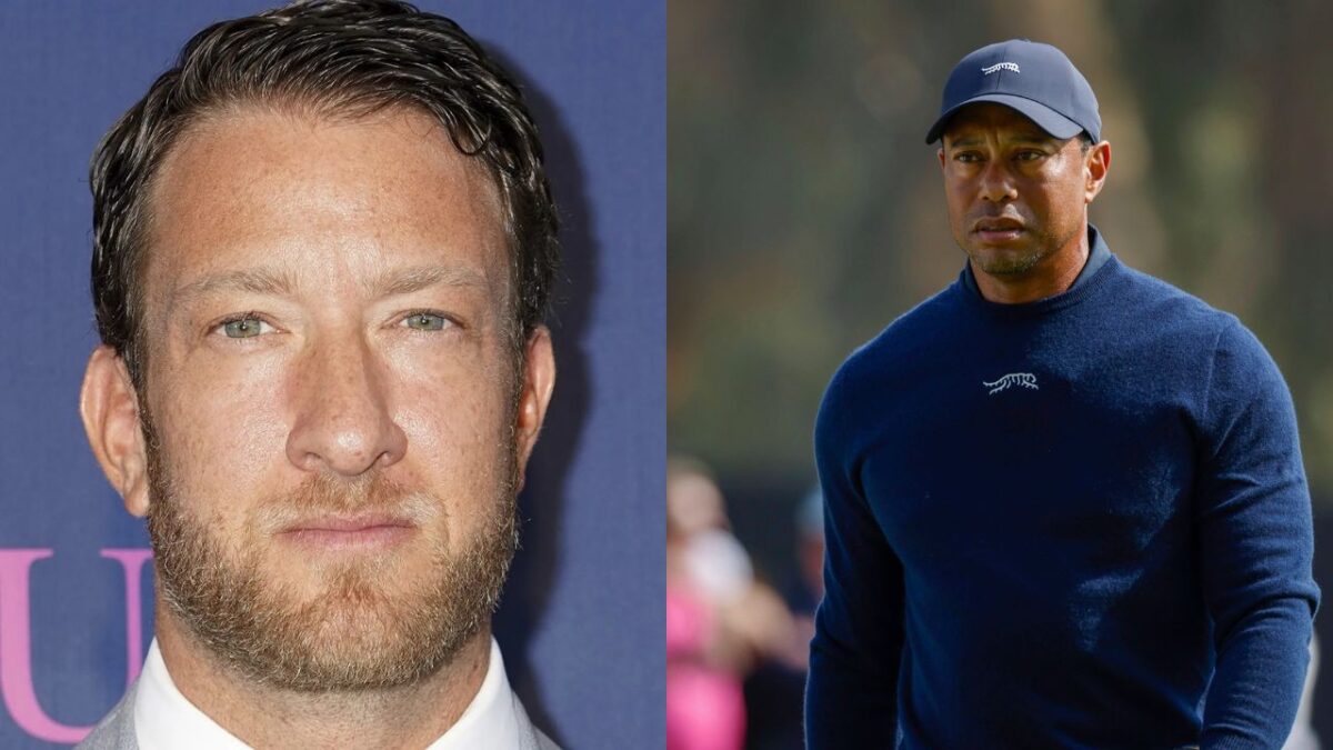 Dave Portnoy and Tiger Woods