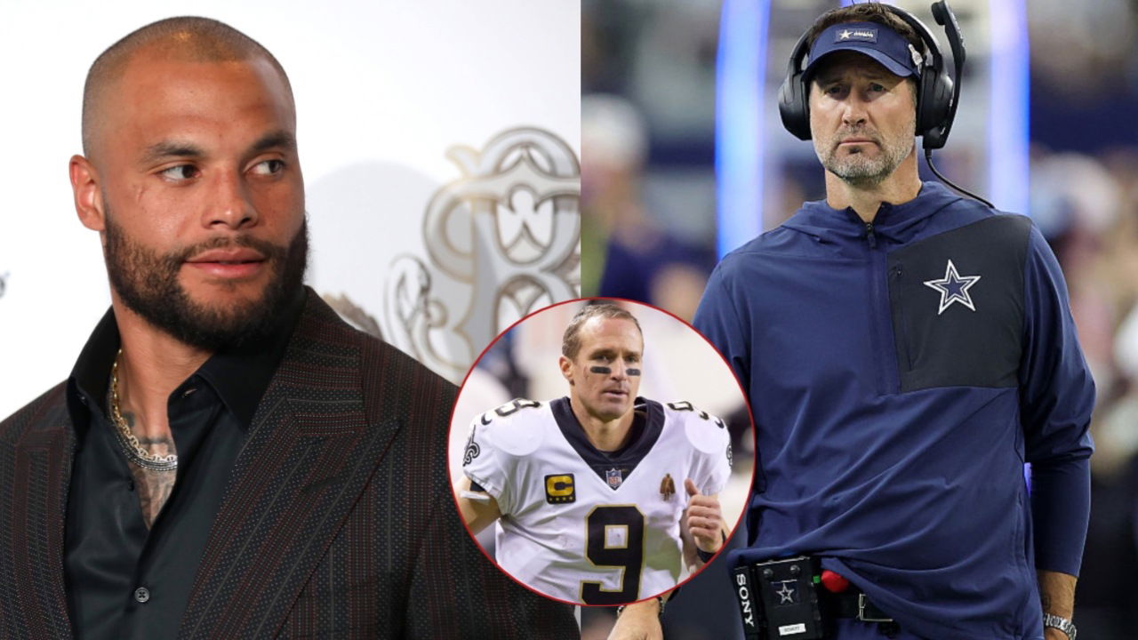 Brian Schottenheimer Compares Dak Prescott’s Leadership to Drew Brees