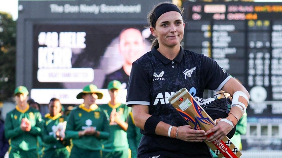 Amelia Kerr Rewrites History Books With Unbeaten Knock As New Zealand ...