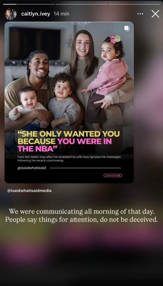 Caitlyn Ivey's IG Post 1