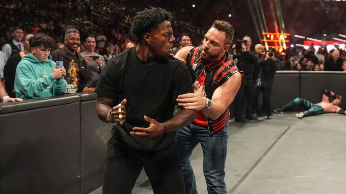 (Video) LA Knight Attacks IShowSpeed During His Live Stream to Avenge Getting Knocked out on Raw 1 IShowSpeed and LA Knight