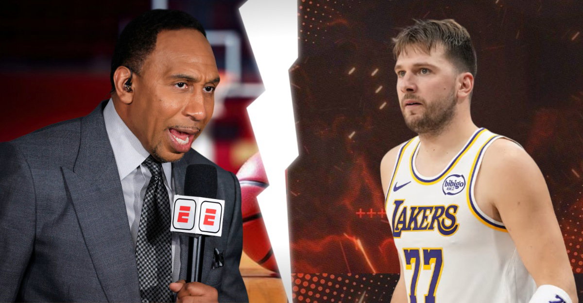 Stephen A. Smith Suggesting Luka Doncic Faked His Injury To Exit Blowout Loss to OKC Sparks Fans Backlash – “Sick, Disgusting Man”