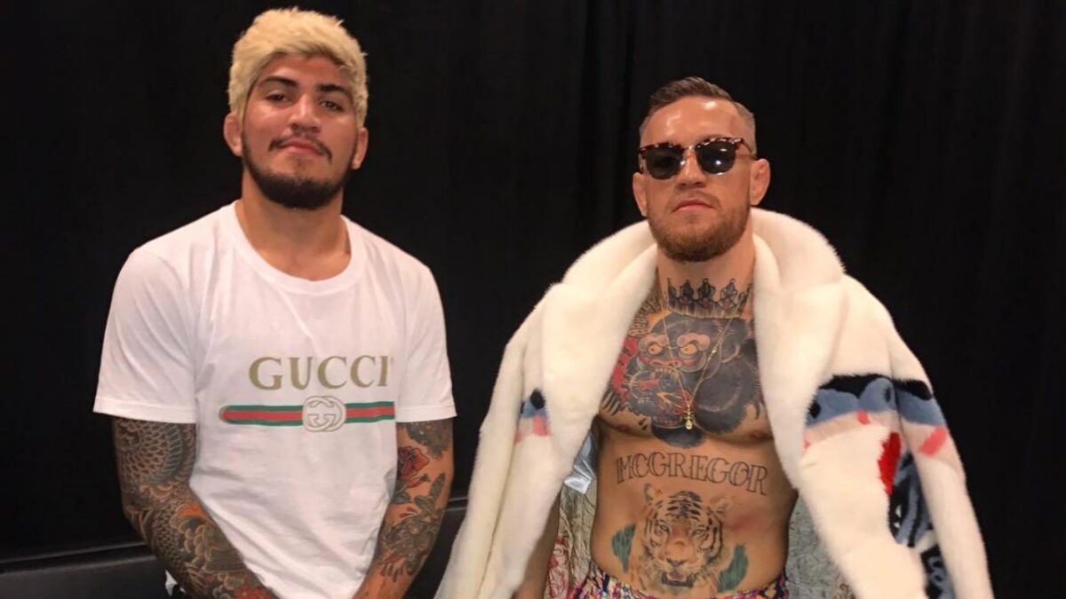 Conor McGregor and Dillon Danis