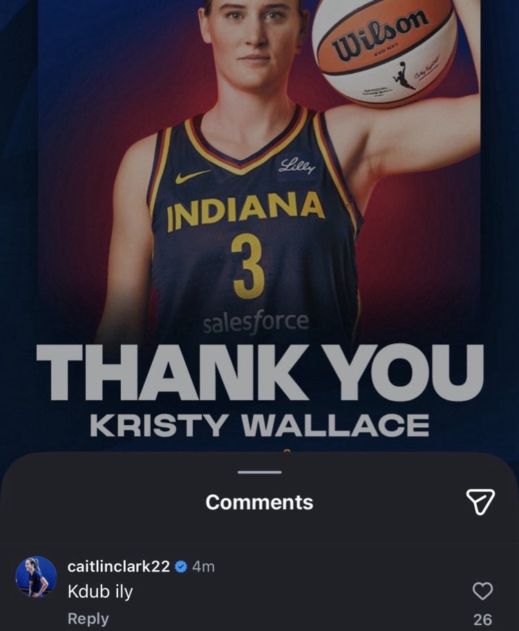 Caitlin Clark Reacts to Losing 2 Close Teammates in WNBA Expansion Draft 3 Caitlin Clark reacting to Kristy Wallace's exit