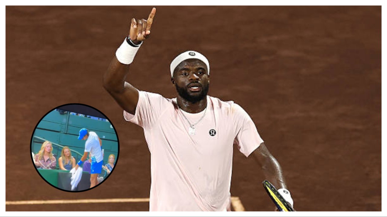 Frances Tiafoe Involved in a Bizarre Towel Mishap in Houston