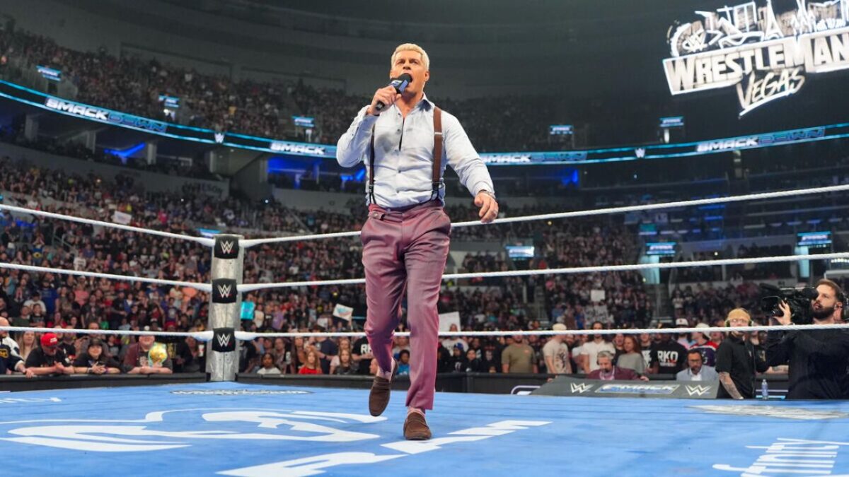 Cody Rhodes Comments on if His "Unfinished Story" With The Rock Needs to Be Settled or Not 1 Cody Rhodes on SmackDown