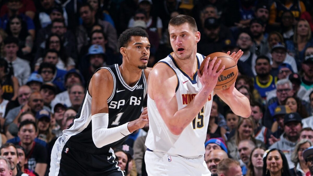 Victor Wembanyama and Nikola Jokic