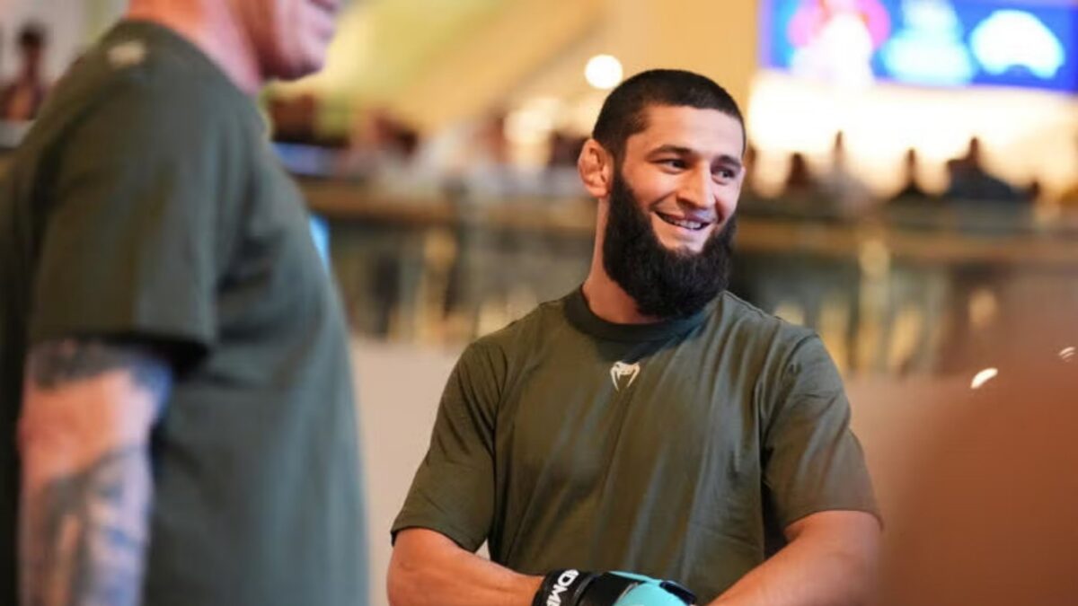 Khamzat Chimaev builds gym in Chechnya