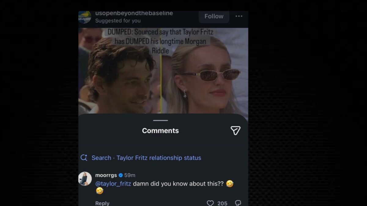 Taylor Fritz's Girlfriend Breaks Silence on Potential Split 1 Morgan Riddle