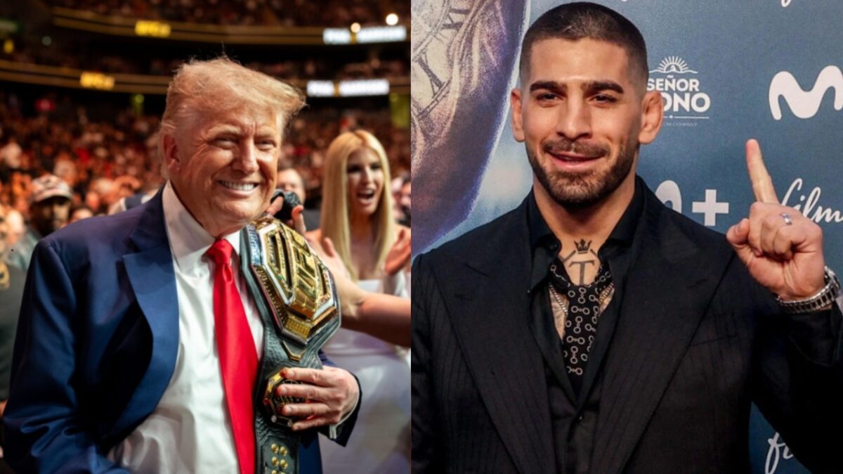 Topuria Trump