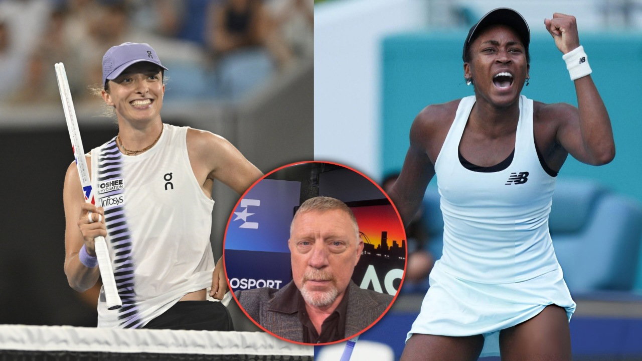 Boris Becker Gets Immense Backlash for Ignoring the Player Privacy Comments of Iga Swiatek and Coco Gauff