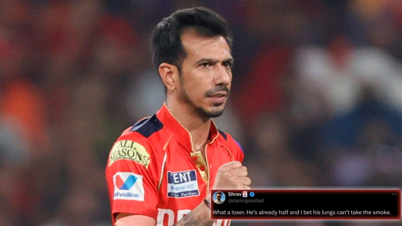 Chehal Yuzvendra Chahal Smoking and Throwing a Lit Cigarette on the Road While ...