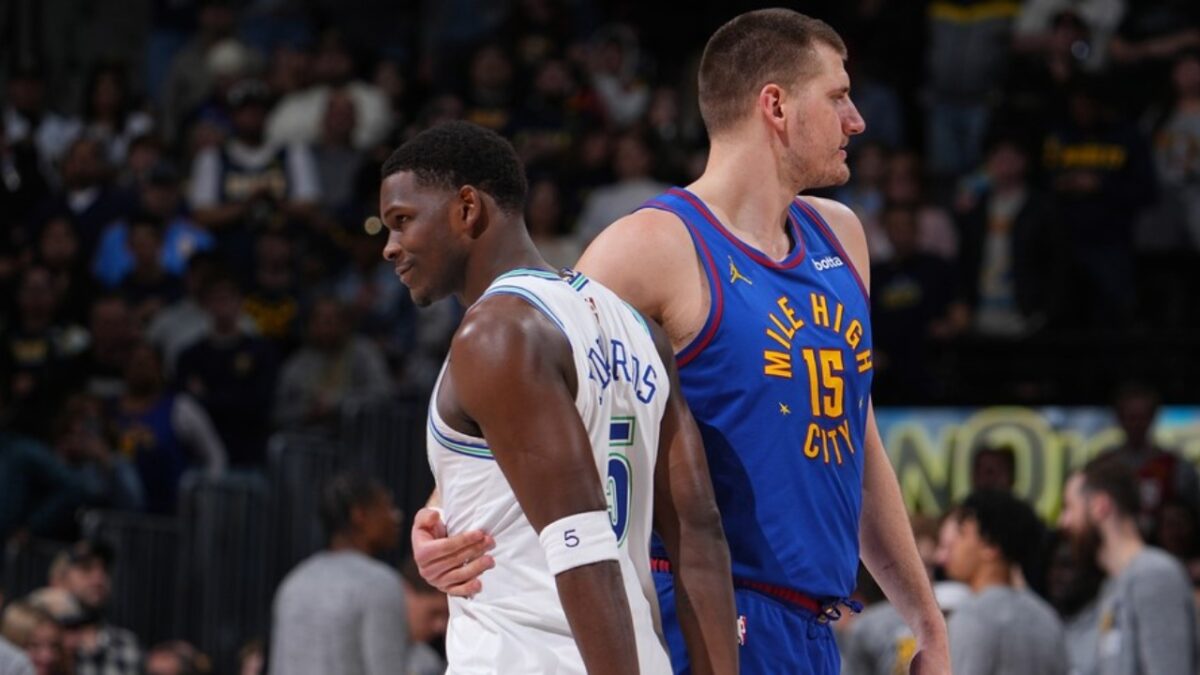 Anthony Edwards and Nikola Jokic will clash again in the playoffs