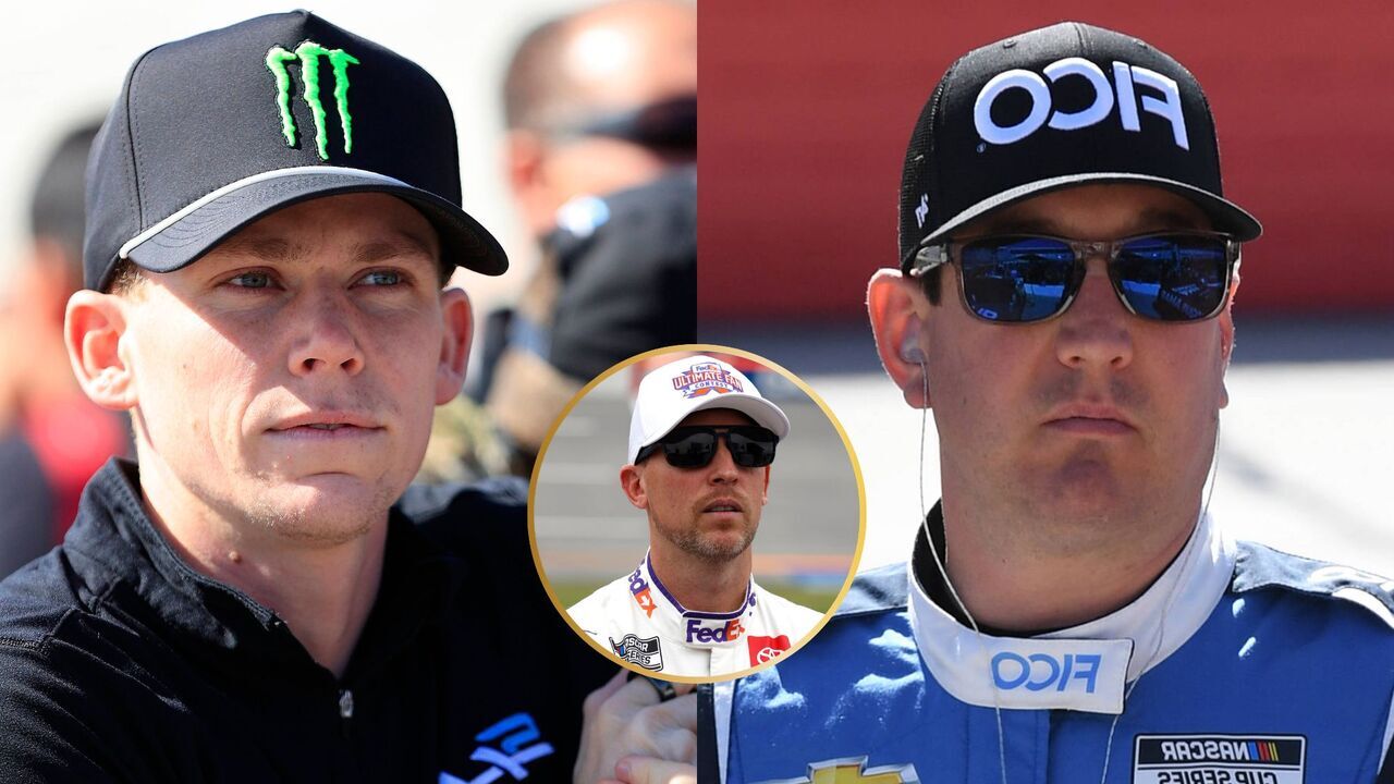 “Blatant Retaliation!” Denny Hamlin Blasts Kyle Busch for Wrecking Riley Herbst as Payback