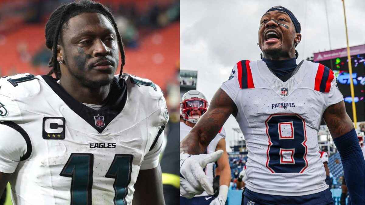 AJ Brown and Stefon Diggs