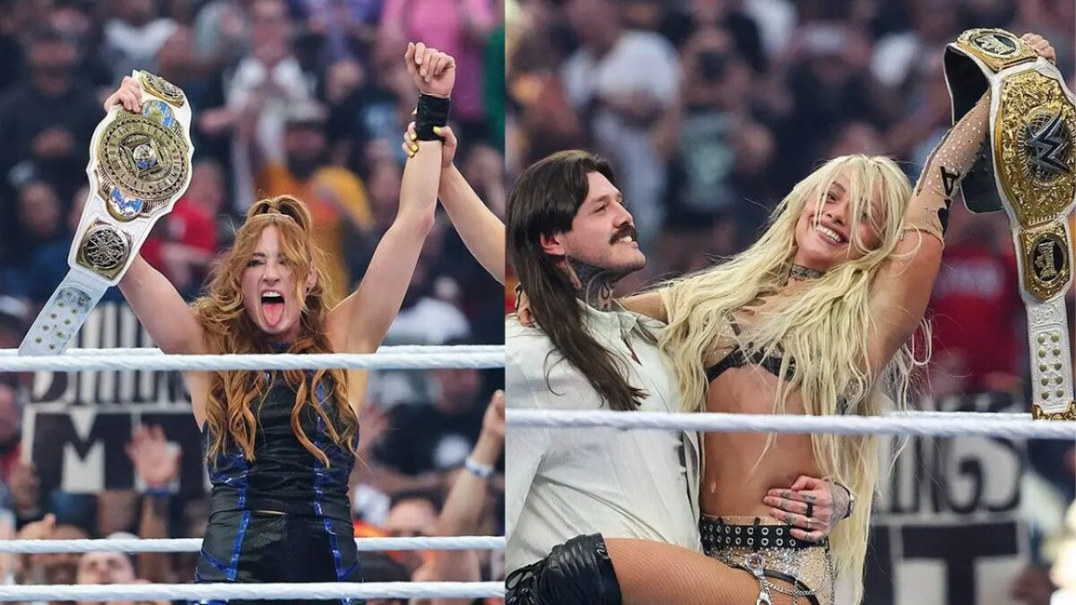 Becky Lynch and Liv Morgan were victorious at WrestleMania 42