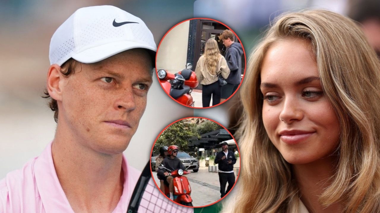 Jannik Sinner and Girlfriend Laila Hasanovic Spotted Enjoying Scooter Ride in Monaco