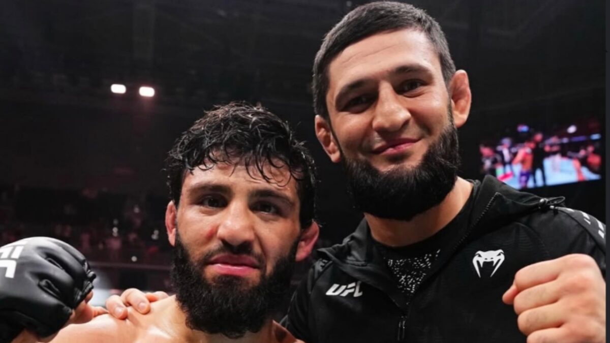 Arman Tsarukyan and Khamzat Chimaev