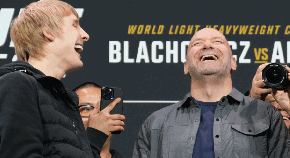 Paddy Pimblett, Dana White