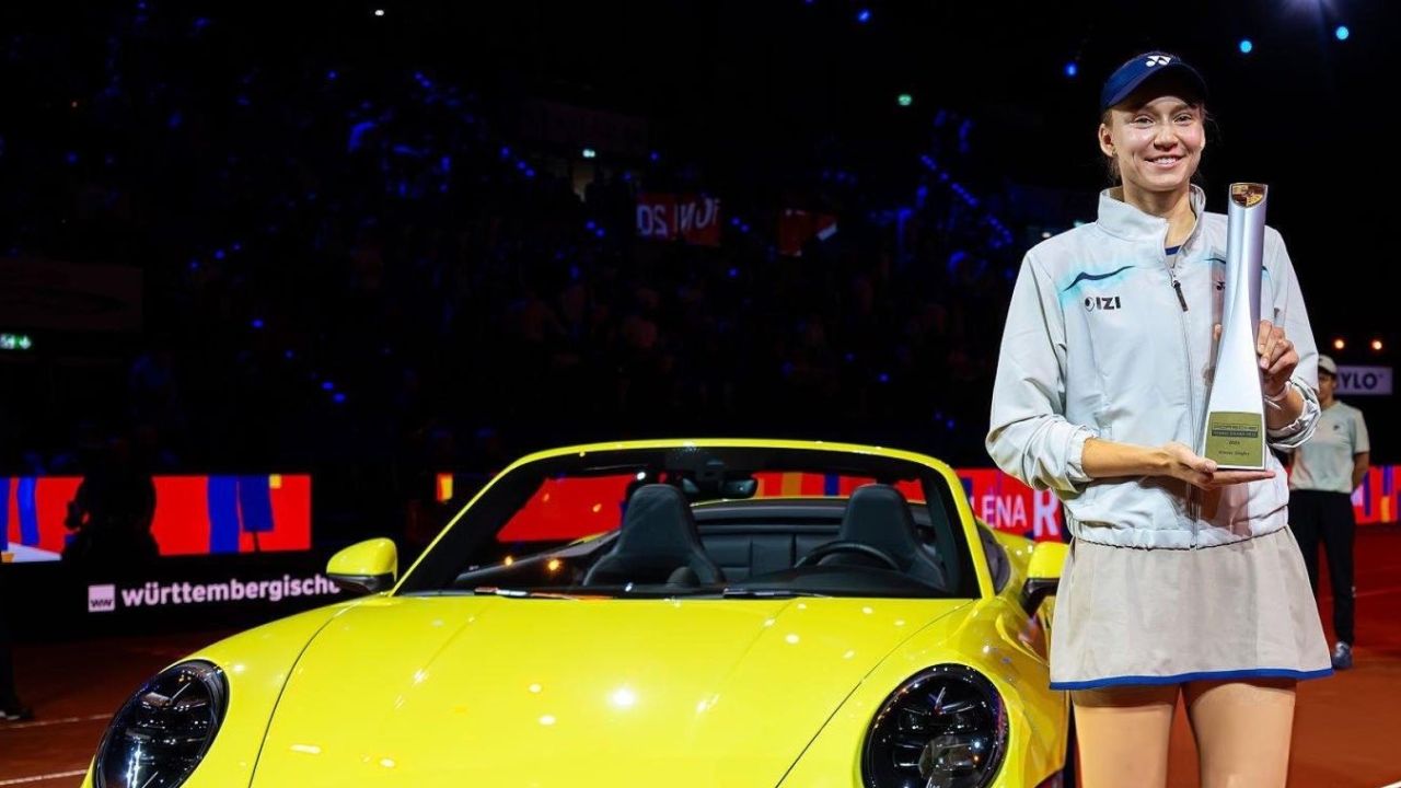 Elena Rybakina Reveals Interesting Story Behind Her First Porsche in 2024