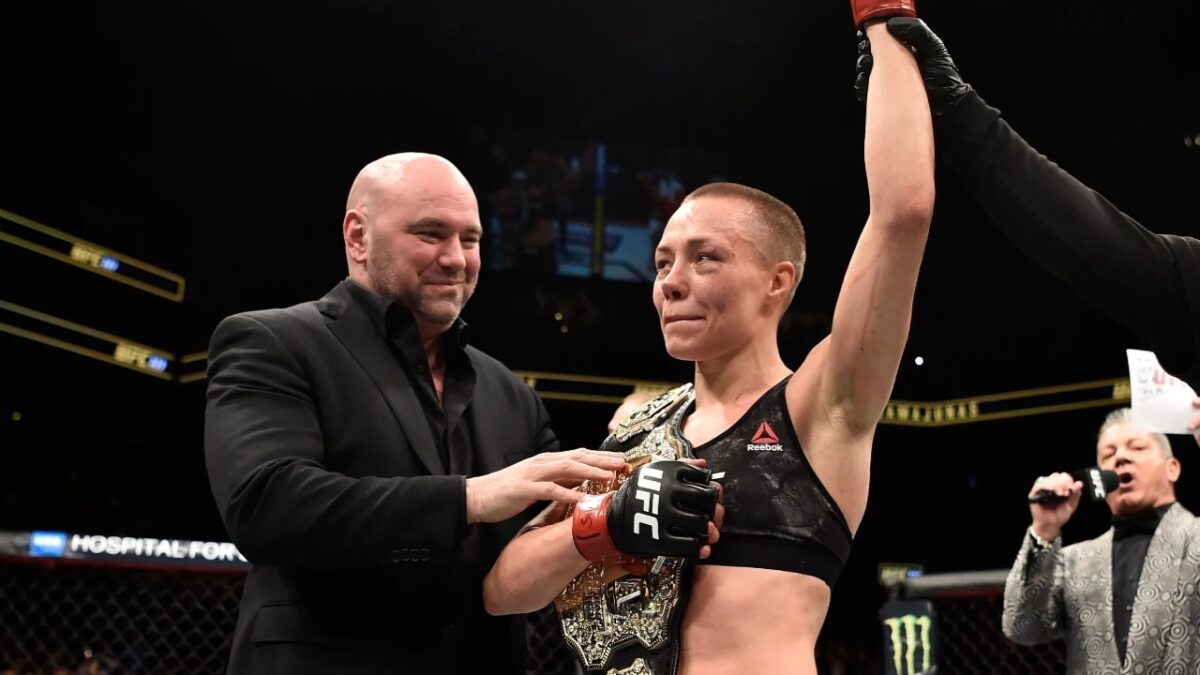 Rose Namajunas, Dana White