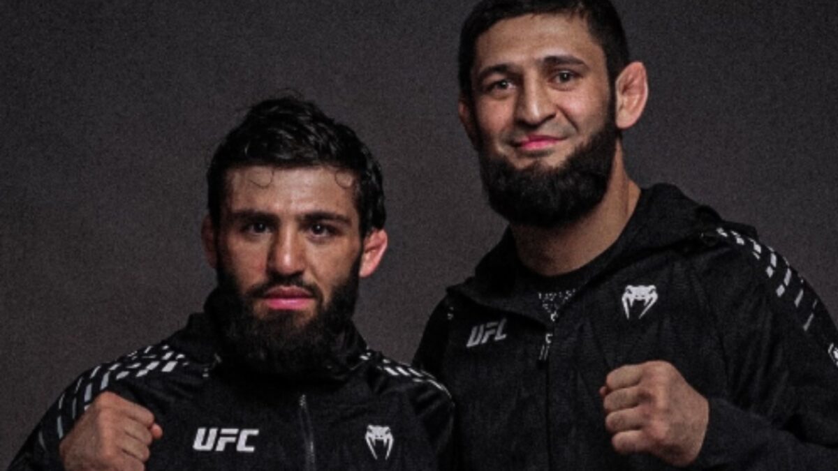 Khamzat Chimaev and Arman Tsarukyan