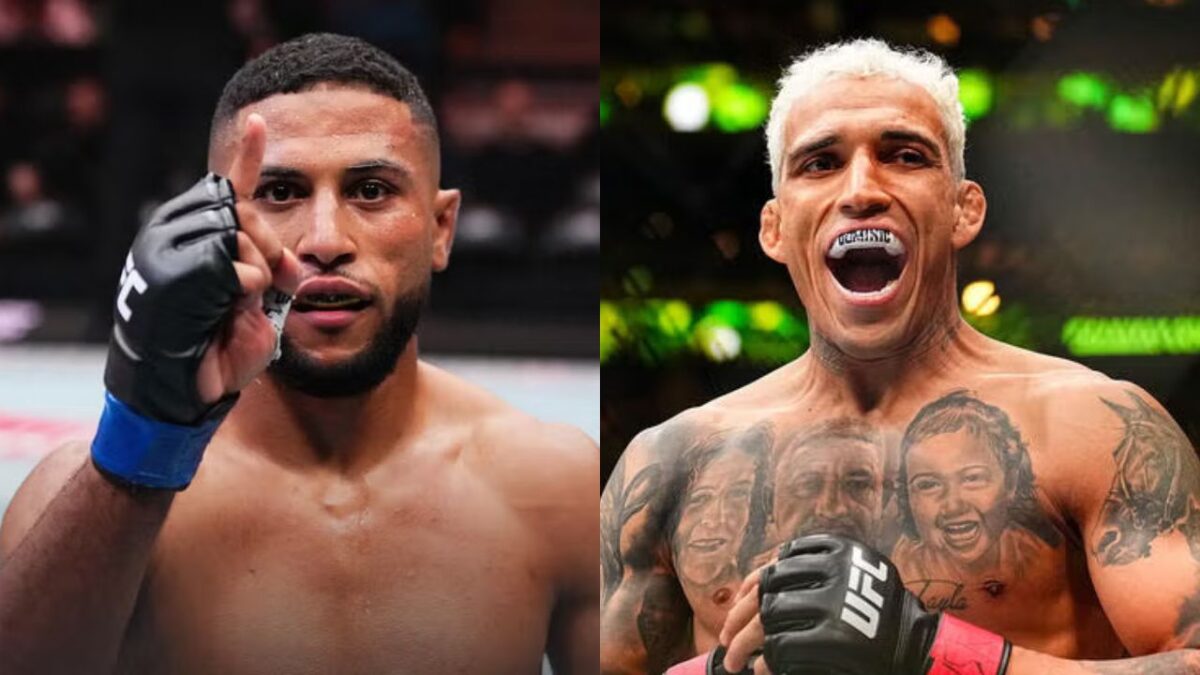 Charles Oliveira and Youssef Zalal 