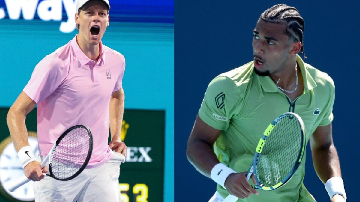 Jannik Sinner and Arthur Fils (via X/The Tennis Letter)