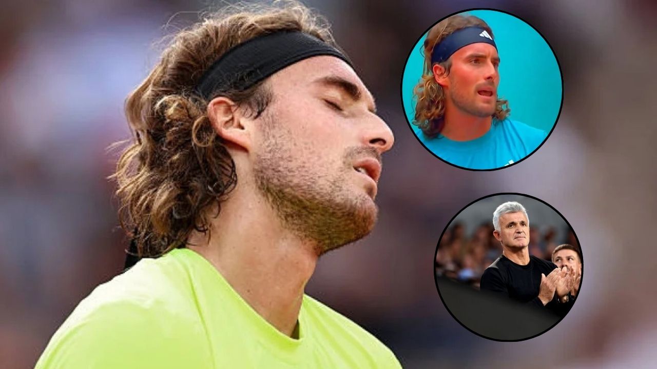Stefanos Tsitsipas Loses Cool at Umpire and Calls Father Apostolos ‘Piece of Sh*t’ During Tough Madrid Open Match