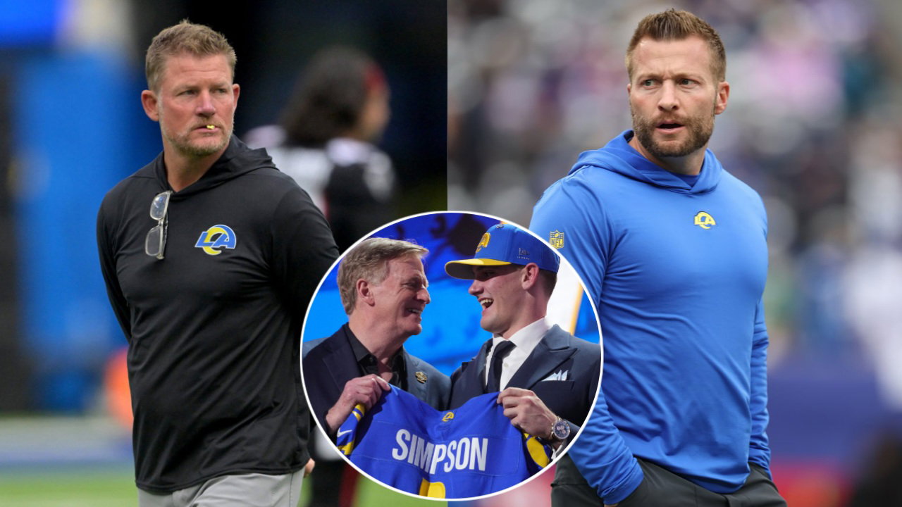 Rams GM Dismisses Narratives Surrounding Sean McVay’s Negative Reaction to Ty Simpson Draft