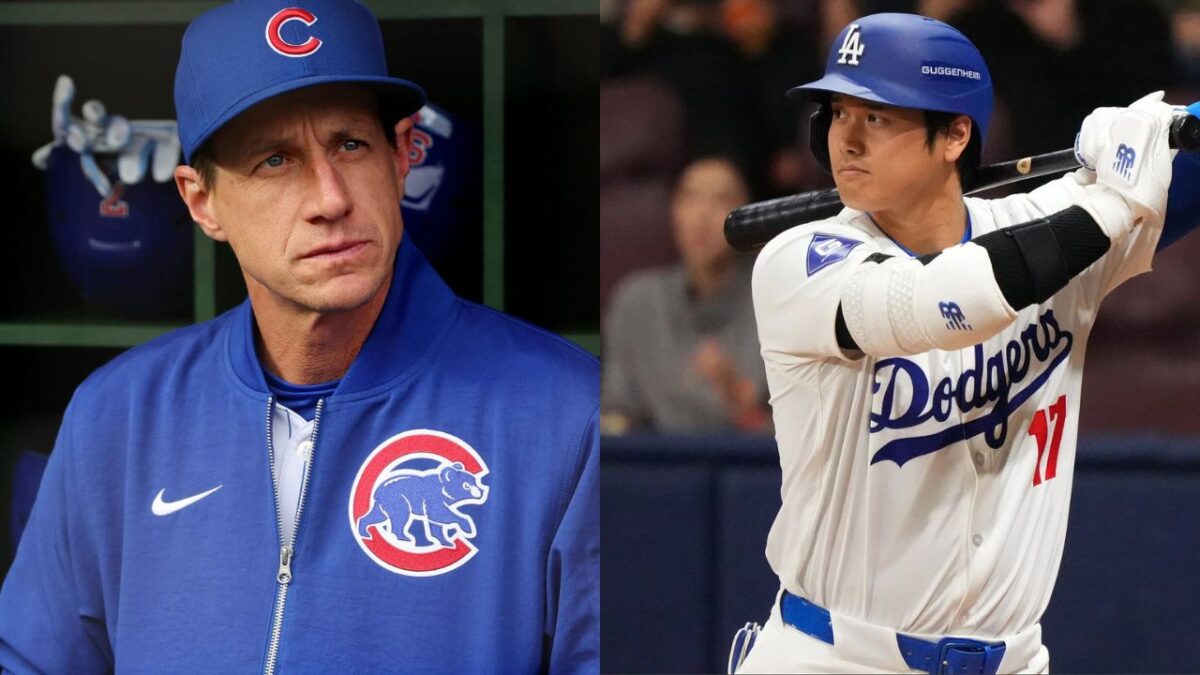 Craig Counsell and Shohei Ohtani