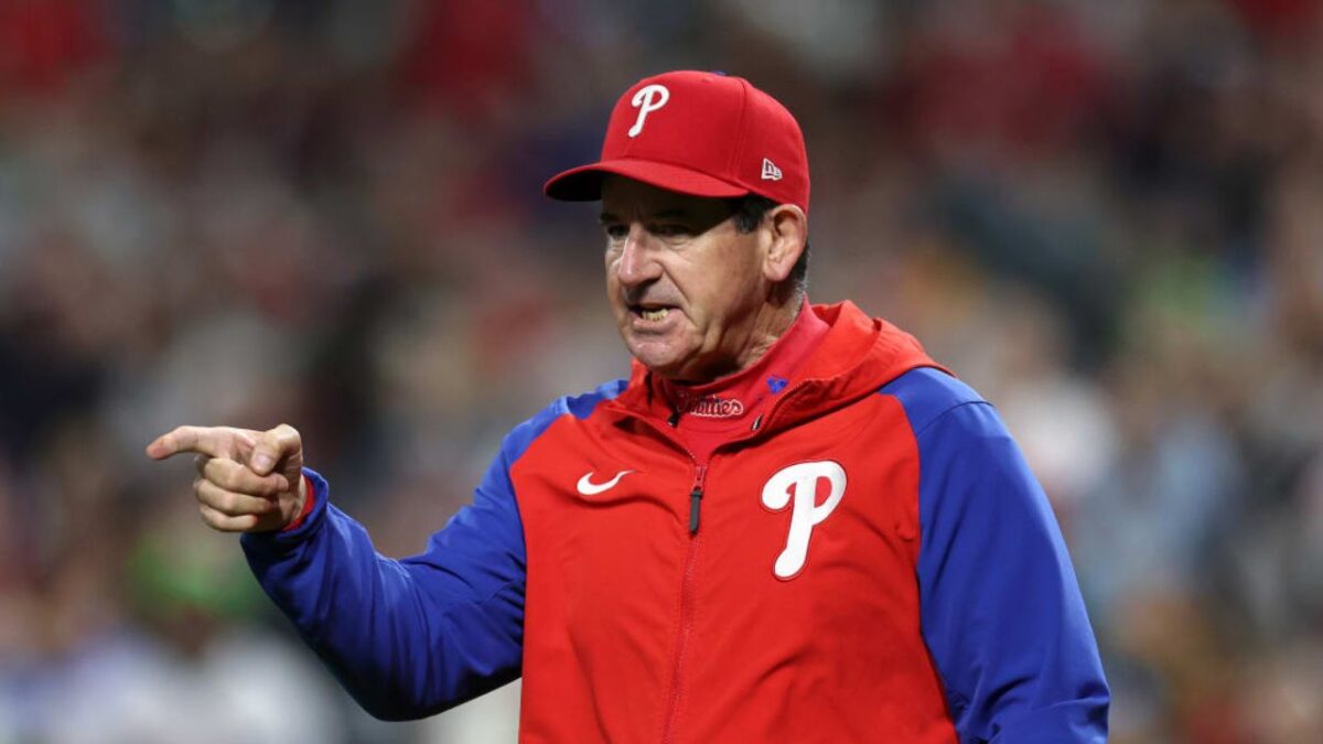 Phillies manager Rob Thomson
