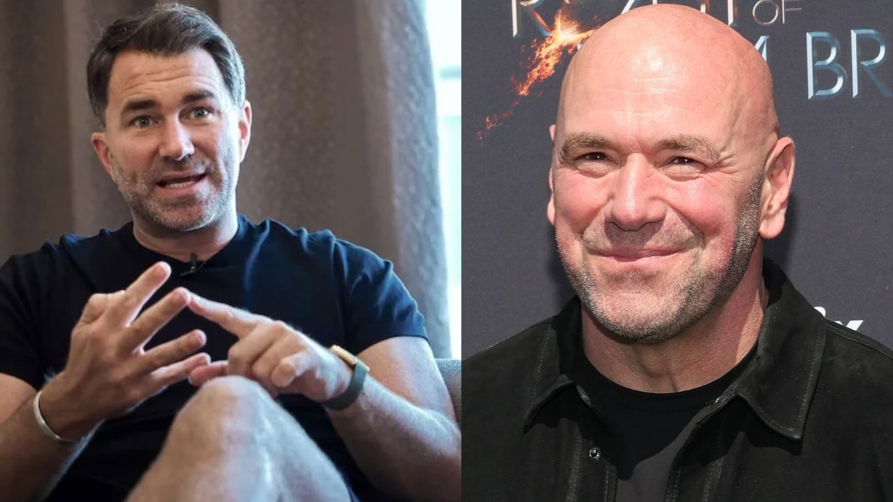 “Real Fight is the Business” – Eddie Hearn Relishing Challenge from Dana White Inside and Outside Boxing Ring