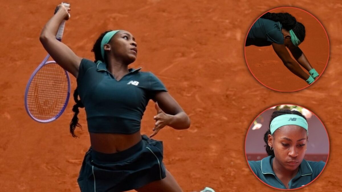 Coco Gauff vomited mid-match during the Madrid Open