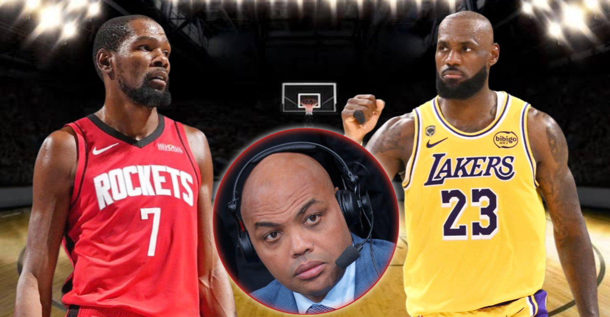 Charles Barkley Predicts LeBron James’ Lakers Sweeping Kevin Durant’s Rockets