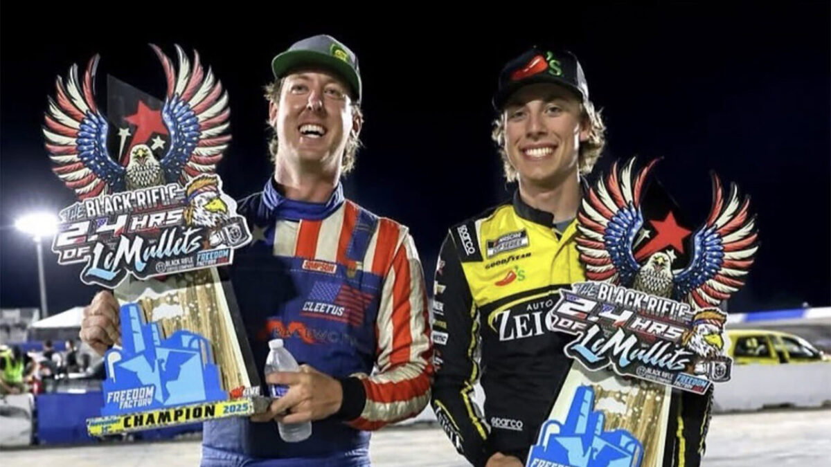 Cleetus McFarland and Carson Hocevar