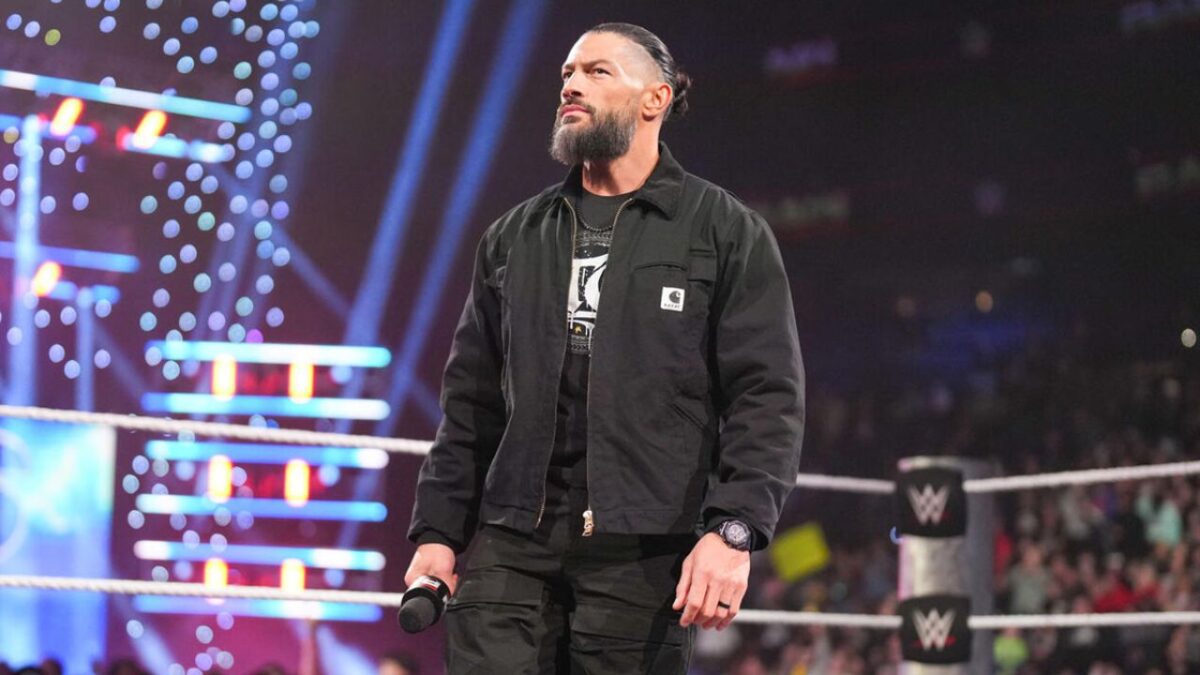 Roman Reigns Grills Seth Rollins After Getting Sucker-Punched on Raw 1 Roman Reigns
