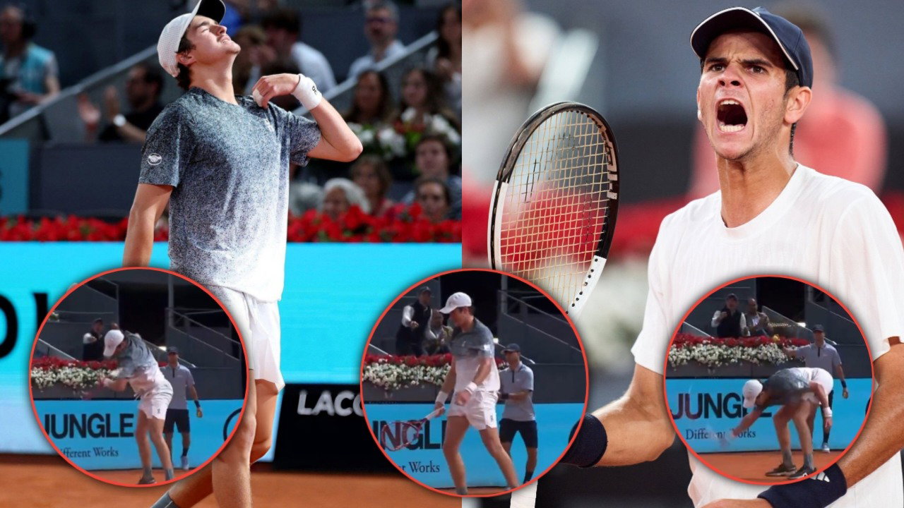 Joao Fonseca Makes ‘Attitude’ Admission After Smashing Racket During Rafa Jodar Defeat in Madrid