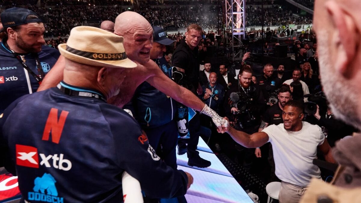 Anthony Joshua and Tyson Fury