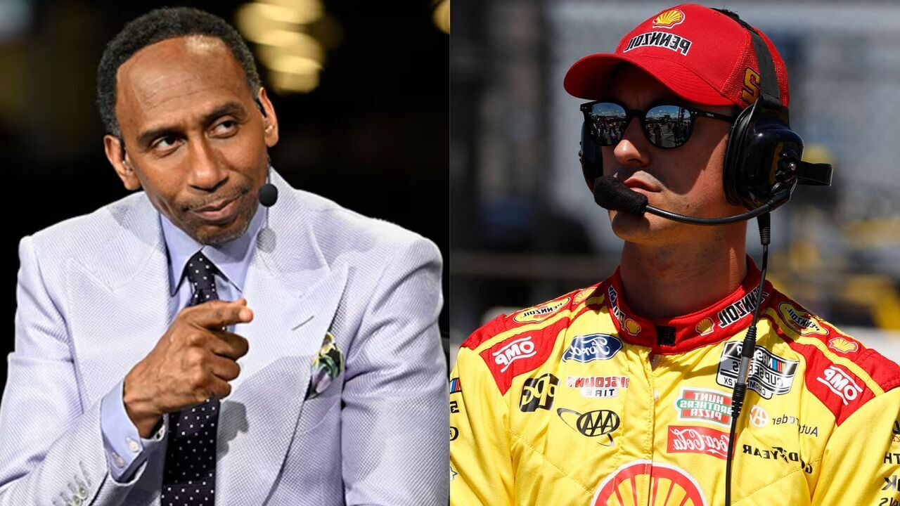 “Google Me!”  Stephen A. Smith SLAMS Joey Logano for Calling Him a Clout Chaser